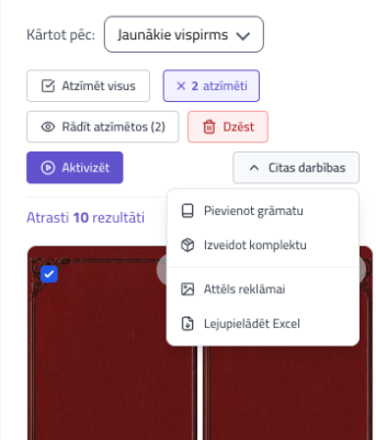 Mani sludinājumi funkcijas